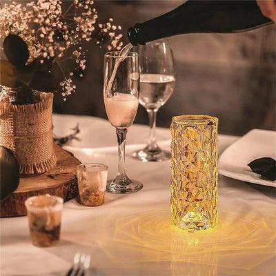 Lámpara de mesa Luxury - Crystal Light - e-tiendaya