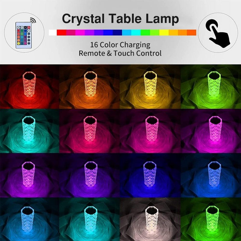 Lámpara de mesa Luxury - Crystal Light - e-tiendaya